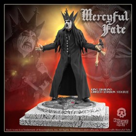 King Diamond III (Black Version) Mercyful Fate Rock Iconz Statue by Knucklebonz