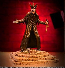 King Diamond III (Black Version) Mercyful Fate Rock Iconz Statue by Knucklebonz