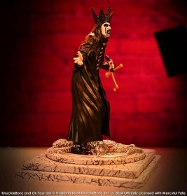 King Diamond III (Black Version) Mercyful Fate Rock Iconz Statue by Knucklebonz