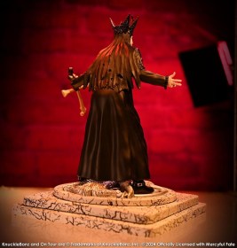 King Diamond III (Black Version) Mercyful Fate Rock Iconz Statue by Knucklebonz
