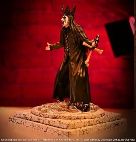 King Diamond III (Black Version) Mercyful Fate Rock Iconz Statue by Knucklebonz