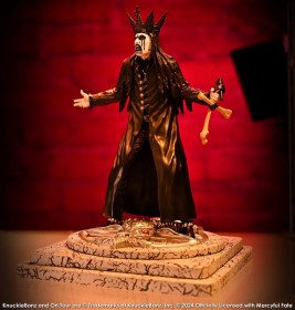 King Diamond III (Black Version) Mercyful Fate Rock Iconz Statue by Knucklebonz