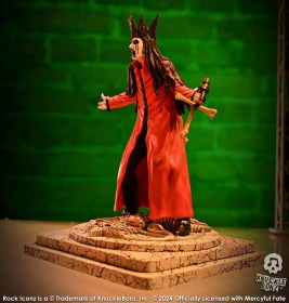 King Diamond III (Red Version) Mercyful Fate Rock Iconz Statue by Knucklebonz