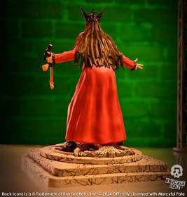 King Diamond III (Red Version) Mercyful Fate Rock Iconz Statue by Knucklebonz