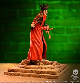 King Diamond III (Red Version) Mercyful Fate Rock Iconz Statue by Knucklebonz