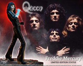 Freddie Mercury II (Sheer Heart Attack Era) Queen Rock Iconz Statue by Knucklebonz