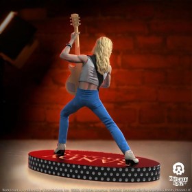 The Early Years Blue Version Randy Rhoads IV Rock Iconz Statue by Knucklebonz