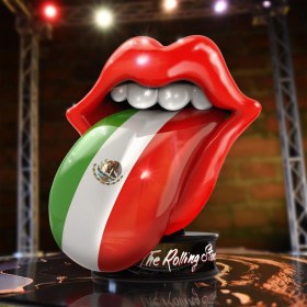 Licks (Mexico Version) Rolling Stones 3D Vinyl Statue by Knucklebonz