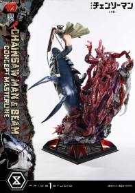 Chainsaw Man & Beam Chainsaw Man 1/6 Statue by Prime 1 Studio