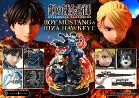 Roy Mustang & Riza Hawkeye Regular Fullmetal Alchemist Concept Masterline 1/6 Statue by Prime 1 Studio