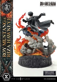 Roy Mustang & Riza Hawkeye Deluxe Bonus Fullmetal Alchemist Concept Masterline 1/6 Statue by Prime 1 Studio