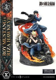 Roy Mustang & Riza Hawkeye Deluxe Bonus Fullmetal Alchemist Concept Masterline 1/6 Statue by Prime 1 Studio
