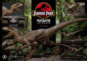 Velociraptor Attack Jurassic Park Legacy Museum Collection 1/6 Statue by Prime 1 Studio