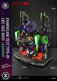 Test Type-01 (Josh Nizzi) Bonus Ver Neon Genesis Evangelion 1/1 Life Size Bust by Prime 1 Studio