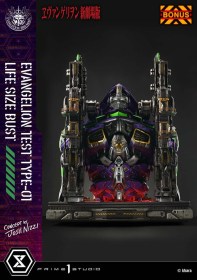 Test Type-01 (Josh Nizzi) Bonus Ver Neon Genesis Evangelion 1/1 Life Size Bust by Prime 1 Studio