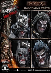Lobo Batman: Batman Who Frags DX Bonus Version Dark Nights: Death Metal 1/3 Statue by Prime 1 Studio
