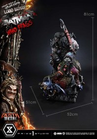 Lobo Batman: Batman Who Frags DX Bonus Version Dark Nights: Death Metal 1/3 Statue by Prime 1 Studio