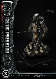 Celtic Predator Bonus The Alien vs. Predator Museum Masterline Series 1/3 Statue by Prime 1 Studio