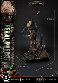 Feral Predator Deluxe Prey (Movie) 1/3 Statue by Prime 1 Studio