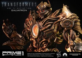 Galvatron Gold Version Transformers Age of Extinction Statue by Prime 1 Studio