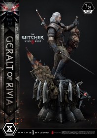 Geralt von Riva Witcher 3 Wild Hunt 1/3 Statue by Prime 1 Studio