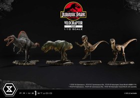 Velociraptor Jump Jurassic Park Prime Collectibles 1/10 Statue by Prime 1 Studio