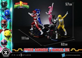 Mighty Morphin Power Rangers Set of 5 Statues 1/4 by Prime 1 Studio