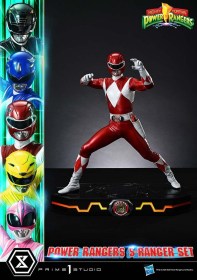 Mighty Morphin Power Rangers Set of 5 Statues 1/4 by Prime 1 Studio