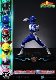 Mighty Morphin Power Rangers Set of 5 Statues 1/4 by Prime 1 Studio
