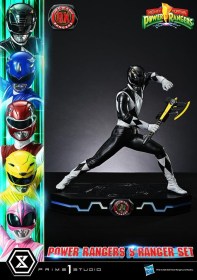 Mighty Morphin Power Rangers Deluxe Version Set of 5 Statues 1/4 by Prime 1 Studio