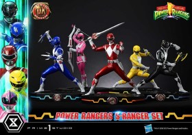 Mighty Morphin Power Rangers Deluxe Bonus Version Set of 5 Statues 1/4 by Prime 1 Studio