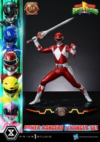 Mighty Morphin Power Rangers Deluxe Version Set of 5 Statues 1/4 by Prime 1 Studio