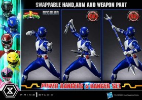 Mighty Morphin Power Rangers Deluxe Bonus Version Set of 5 Statues 1/4 by Prime 1 Studio