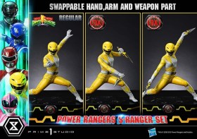 Mighty Morphin Power Rangers Deluxe Bonus Version Set of 5 Statues 1/4 by Prime 1 Studio
