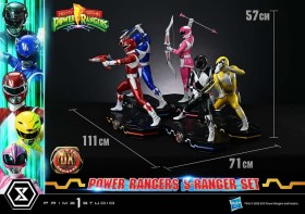 Mighty Morphin Power Rangers Deluxe Bonus Version Set of 5 Statues 1/4 by Prime 1 Studio