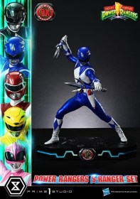 Mighty Morphin Power Rangers Deluxe Bonus Version Set of 5 Statues 1/4 by Prime 1 Studio