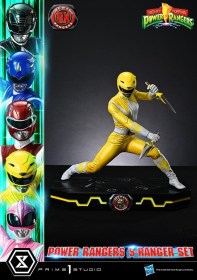 Mighty Morphin Power Rangers Deluxe Bonus Version Set of 5 Statues 1/4 by Prime 1 Studio
