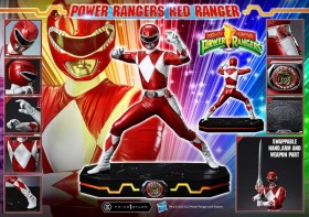 Red Ranger Mighty Morphin Power Rangers 1/4 Statue by Prime 1 Studio