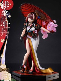 Scarlet Umbrella And Peony Fuzichoco Original Illustration Prisma Wing PVC 1/7 Statue by Prime 1 Studio