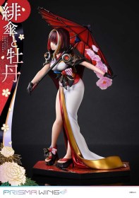 Scarlet Umbrella And Peony Fuzichoco Original Illustration Prisma Wing PVC 1/7 Statue by Prime 1 Studio