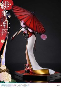 Scarlet Umbrella And Peony Fuzichoco Original Illustration Prisma Wing PVC 1/7 Statue by Prime 1 Studio