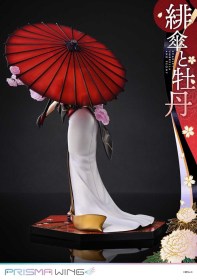 Scarlet Umbrella And Peony Fuzichoco Original Illustration Prisma Wing PVC 1/7 Statue by Prime 1 Studio