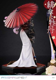 Scarlet Umbrella And Peony Fuzichoco Original Illustration Prisma Wing PVC 1/7 Statue by Prime 1 Studio