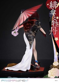 Scarlet Umbrella And Peony Fuzichoco Original Illustration Prisma Wing PVC 1/7 Statue by Prime 1 Studio