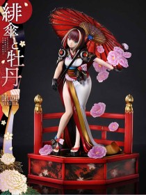 Scarlet Umbrella And Peony Deluxe Original Illustration Prisma Wing PVC 1/7 Statue by Prime 1 Studio