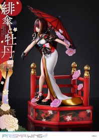 Scarlet Umbrella And Peony Deluxe Original Illustration Prisma Wing PVC 1/7 Statue by Prime 1 Studio