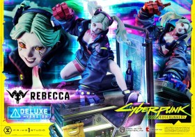 Rebecca Deluxe Bonus Version Cyberpunk Edgerunners 1/4 Statue by Prime 1 Studio
