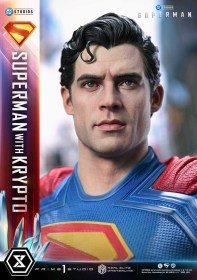 Superman with Krypto Superman (2025) 1/3 Statue by Prime 1 Studio