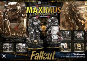 Maximus Power Armor Fallout 1/4 Statue by Prime 1 Studio
