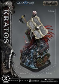 Kratos Ultimate Version God of War Ragnarok 1/3 Statue by Prime 1 Studio